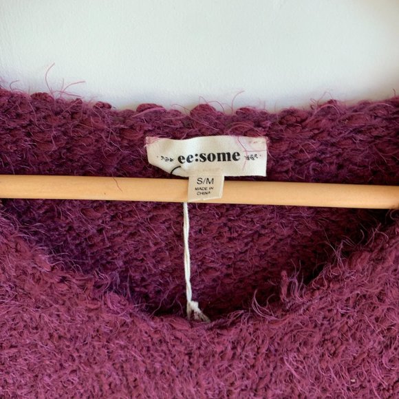 NWT ee:some Oversized Sweater - Picture 6 of 9